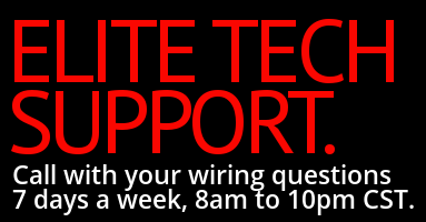 Call us with your wiring questions 8am to 10pm 7 days a week.